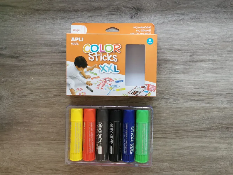 XXL-Farbstifte – 6 Farben