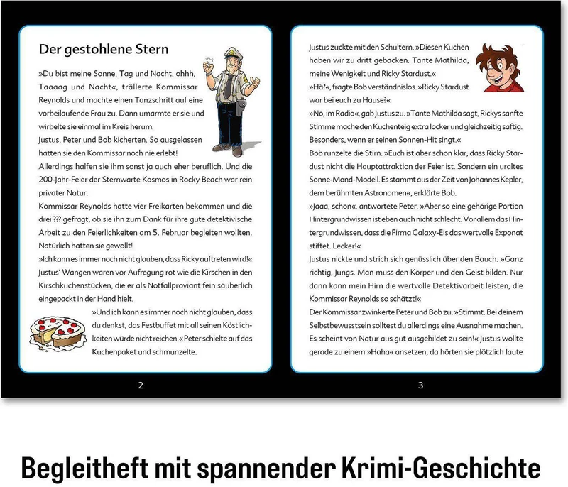 Krimipuzzle Die drei ??? Kids: Der gestohlene Stern