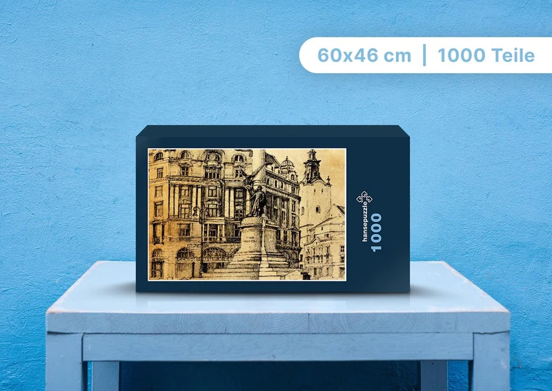 89686 Hintergründe - Gemälde Puzzle