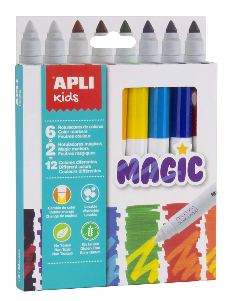 Magische Filzstifte – 8 Farben