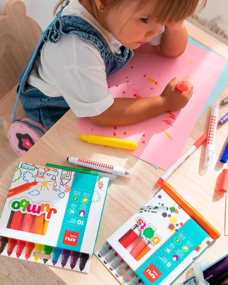 Jumbo-Filzstifte – 10 Farben