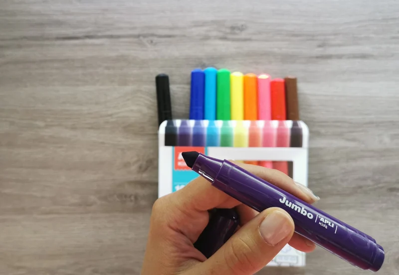 Jumbo-Filzstifte – 10 Farben