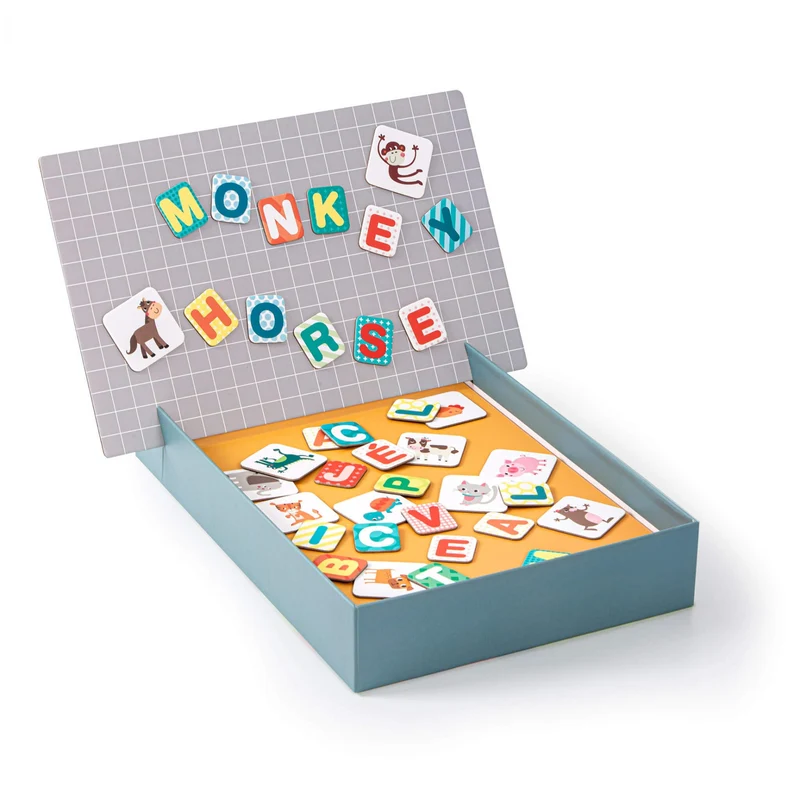 Magnetisches Puzzle – Buchstaben