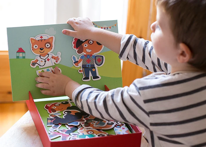Magnetisches Puzzle – Figuren