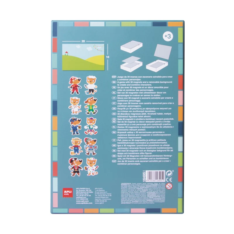 Magnetisches Puzzle – Figuren