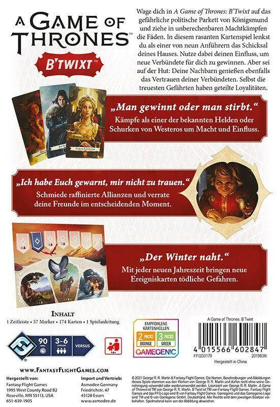 A Game of Thrones B'Twixt