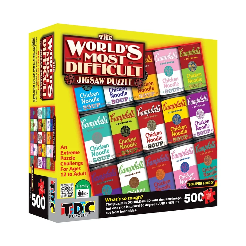 PFG Souper Hard (500pcs) (Usage/Used - PUZZLES FOR GOOD)