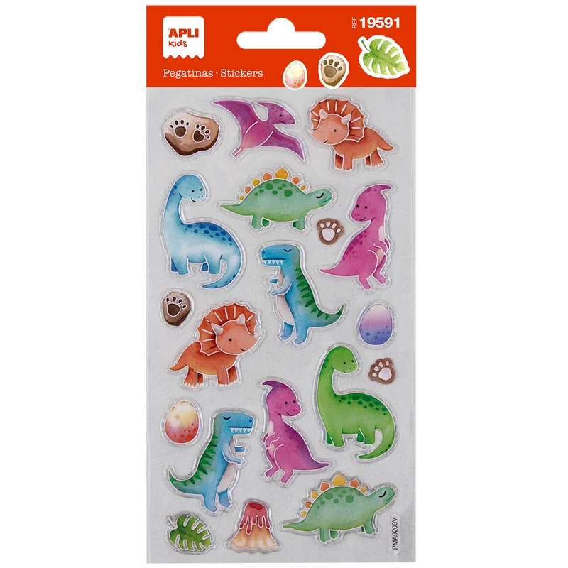 Aufkleber – Kleine Dinosaurier