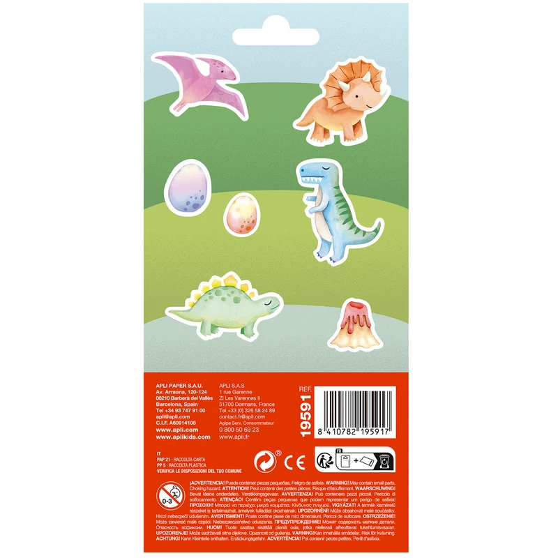 Aufkleber – Kleine Dinosaurier