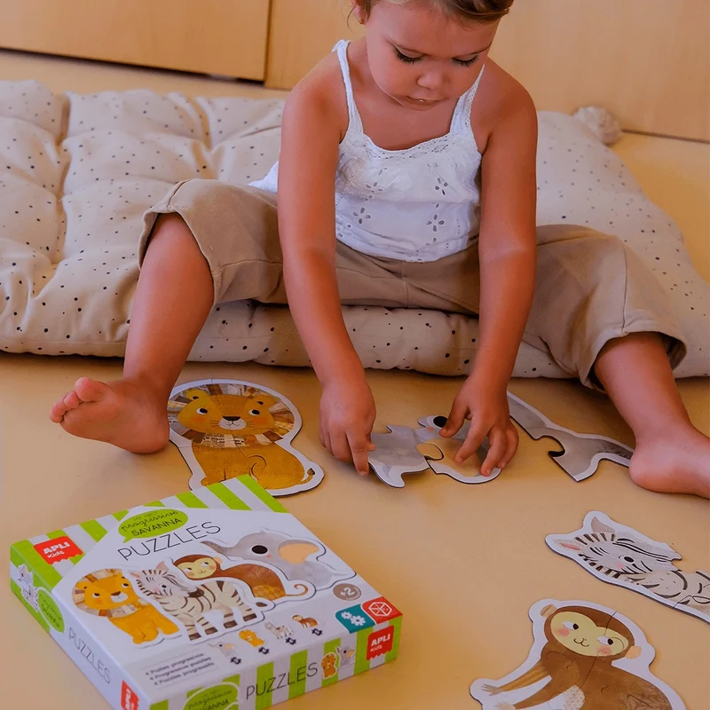 Progressive Puzzle My First – Savanne 2+