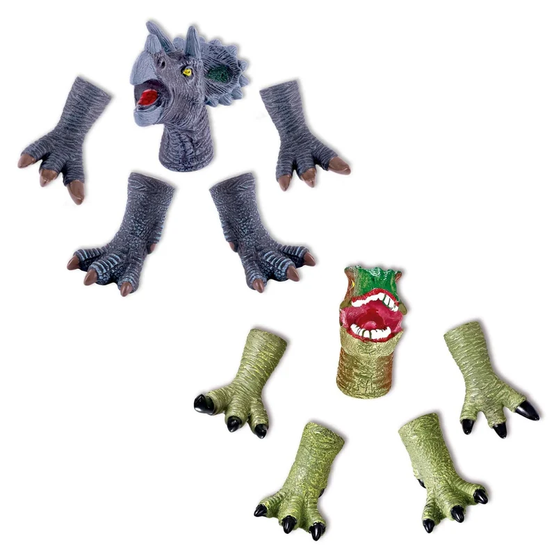 Fingerpuppen – T-Rex-Dinosaurier