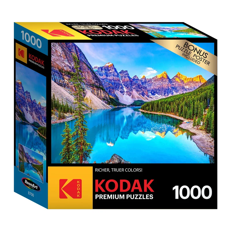 Kodak - Moraine Lake, Banff, Alberta (1000pcs)