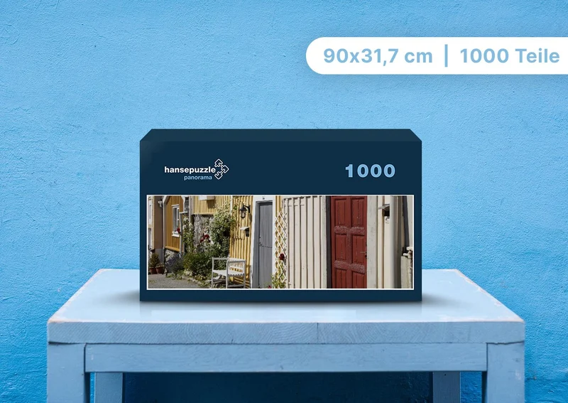 89058 Gebäude - Bootshäuser Puzzle