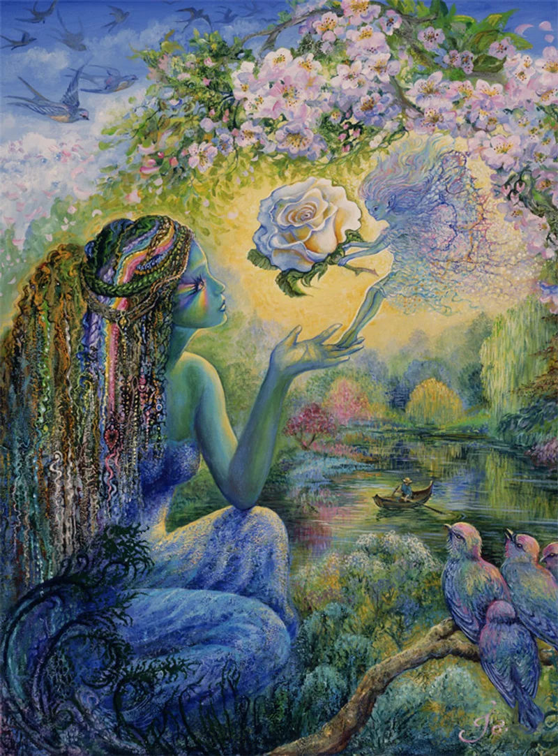 The Messenger, Josephine Wall (Glitter Edition) (1000pcs)
