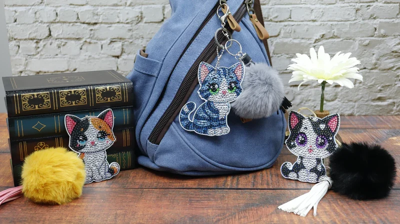 Diamond Painting - Cute Cats DIY Kit