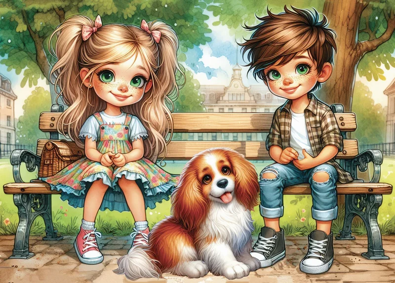 Diamond Painting - Summer Park Companions