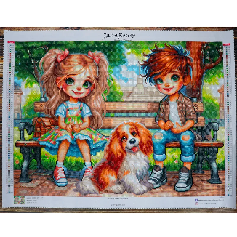 Diamond Painting - Summer Park Companions