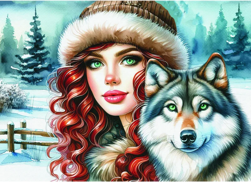 Diamond Painting - Cold Days Companion