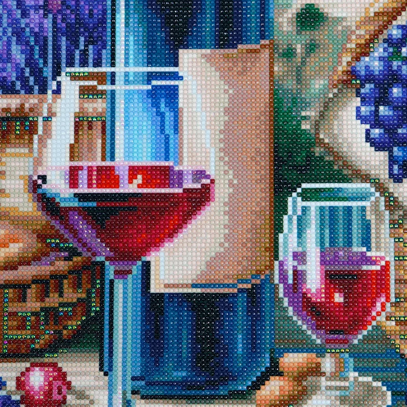 Diamond Painting - Rustic Vineyard Feast
