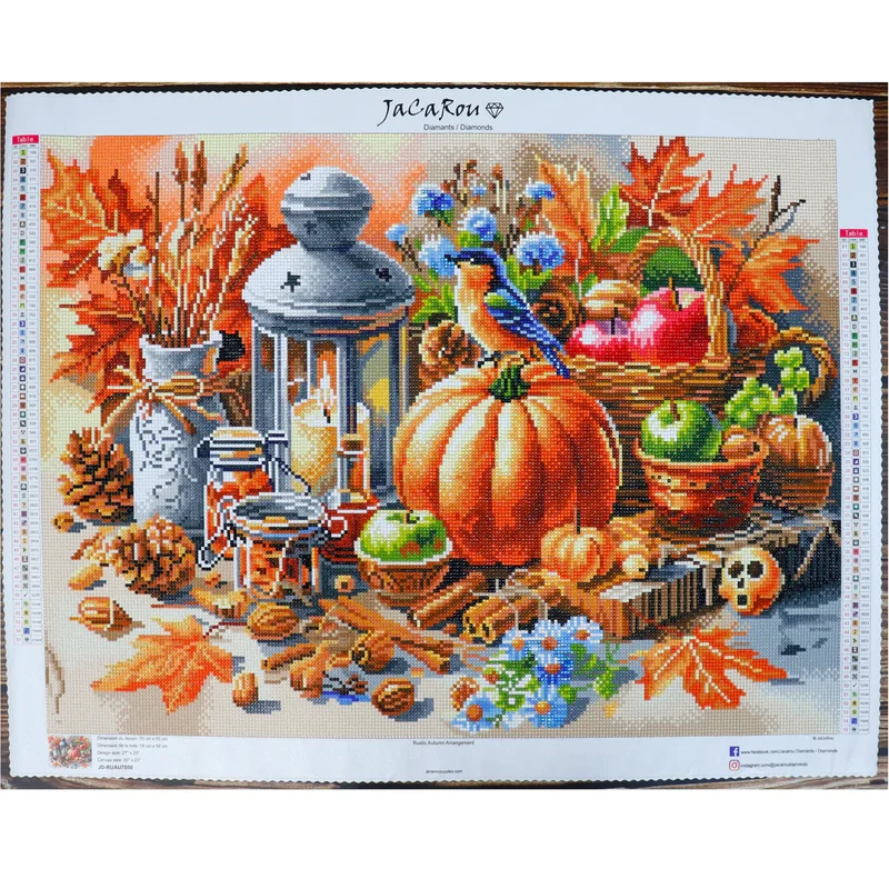 Diamond Painting - Rustic Autumn Arrangement