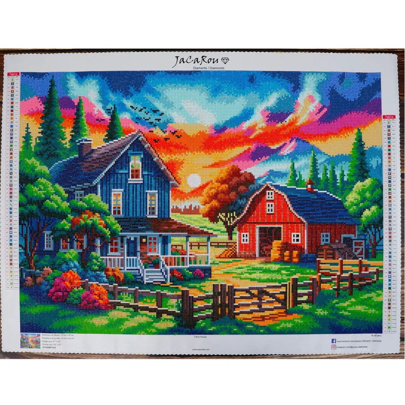 Diamond Painting - Farm House