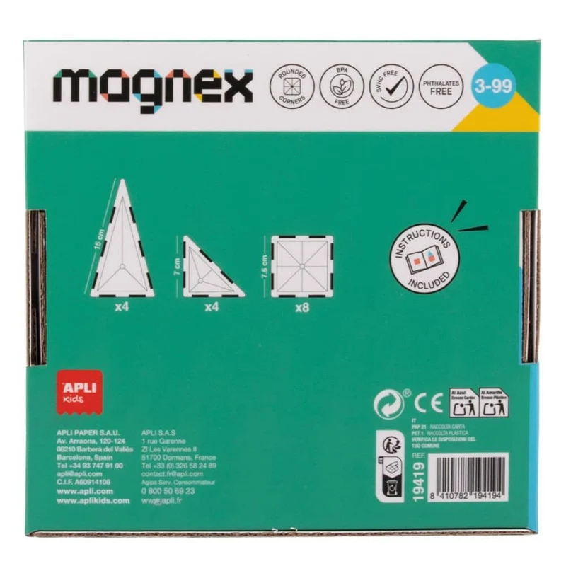 Magnex Magnetbausteine - 16 Teile