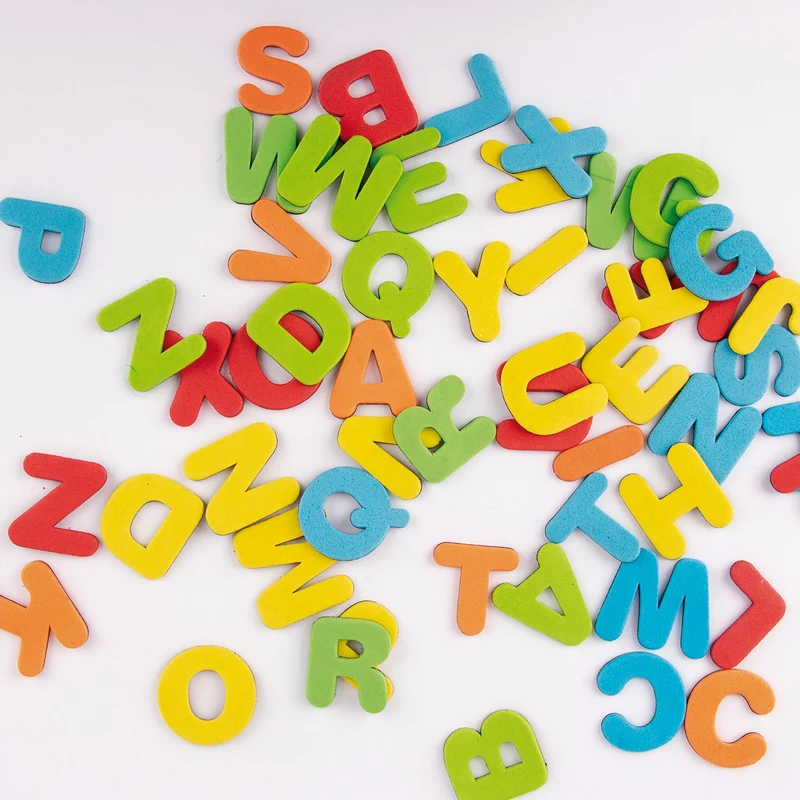 Magnete aus EVA-Schaumstoff – Buchstaben