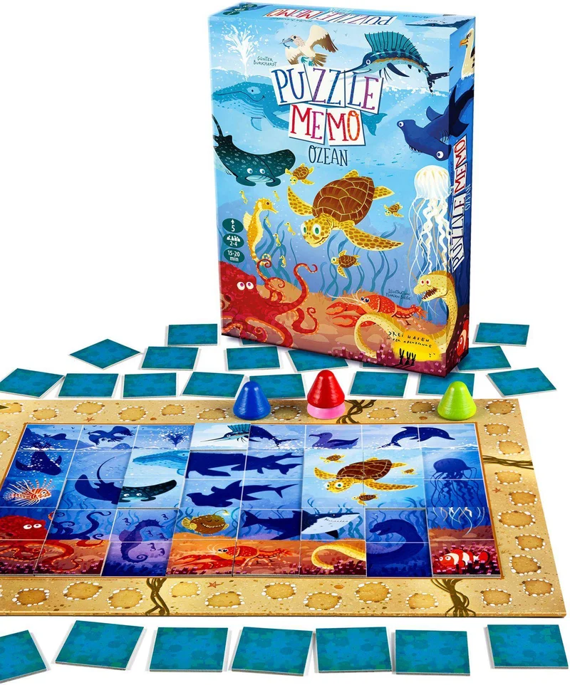 Puzzle Memo Ozean