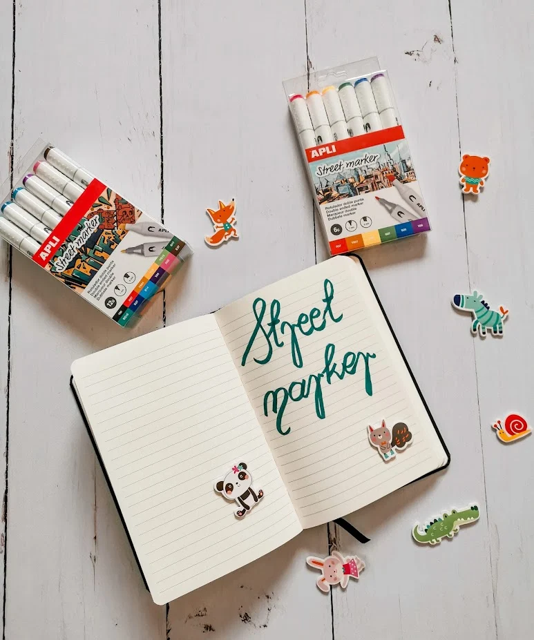 Doppelseitige Marker Street Marker – 6 Farben