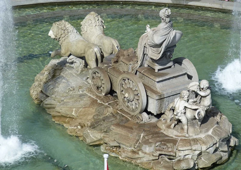 89083 Gebäude - Statue im Wasser Puzzle