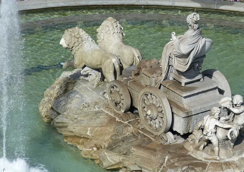 91084 Gebäude - Brunnen Puzzle