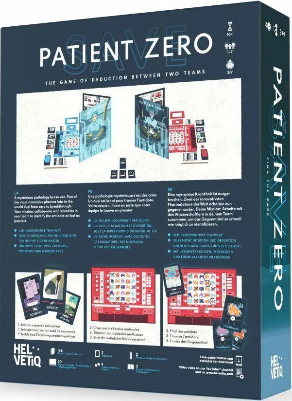 Save Patient Zero (DE/EN/FR)
