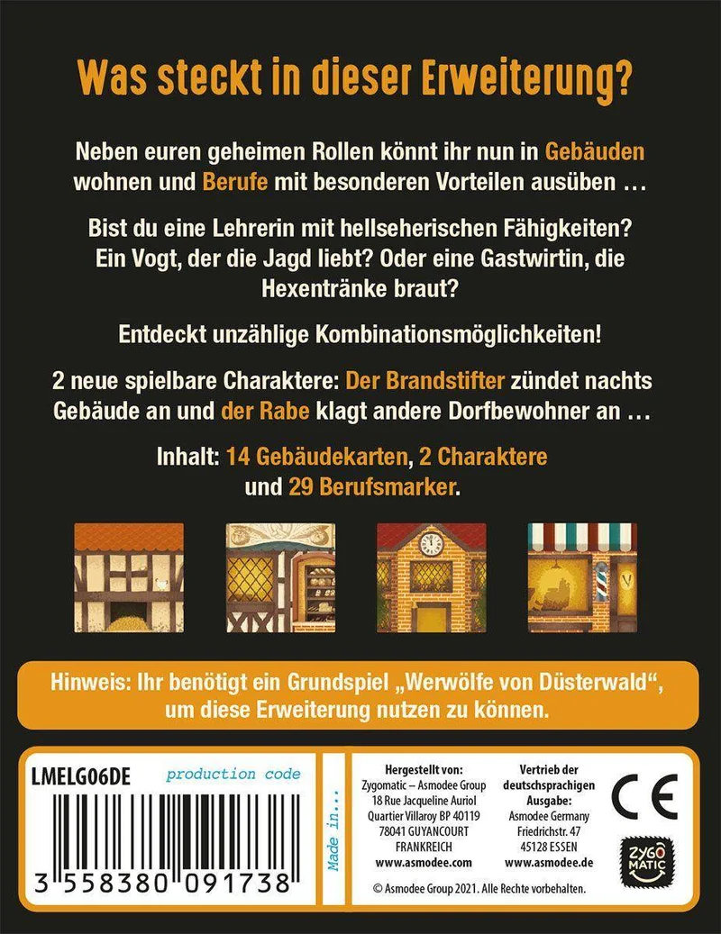 Werwölfe von Düsterwald: Die Gemeinde [Erw.]