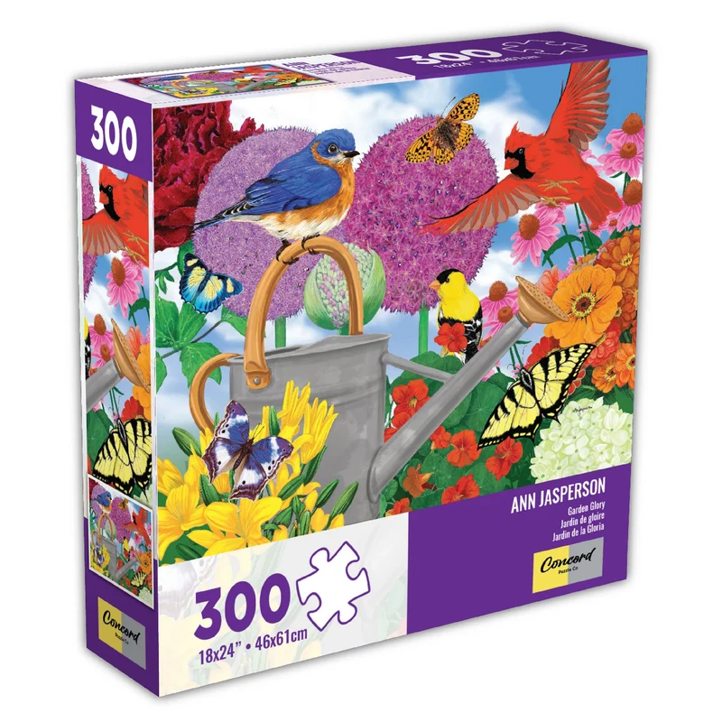 PFG Garden Glory (300pcs) (Usage/Used - PUZZLES FOR GOOD)