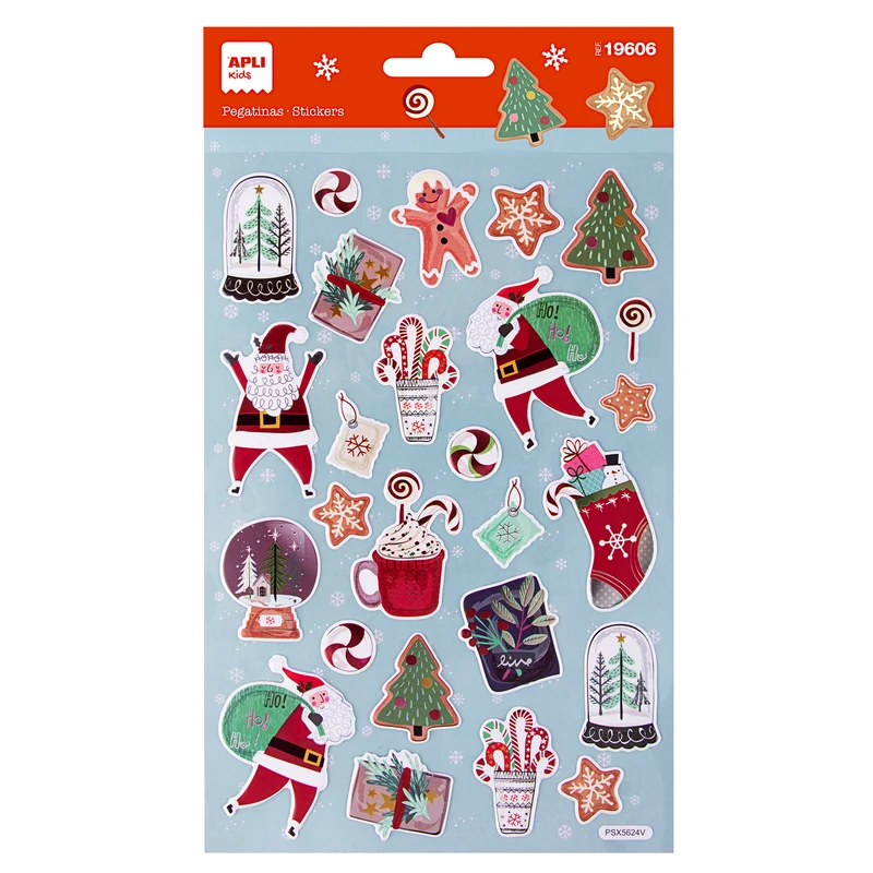 Weihnachtsaufkleber – Christmas Ho Ho Ho