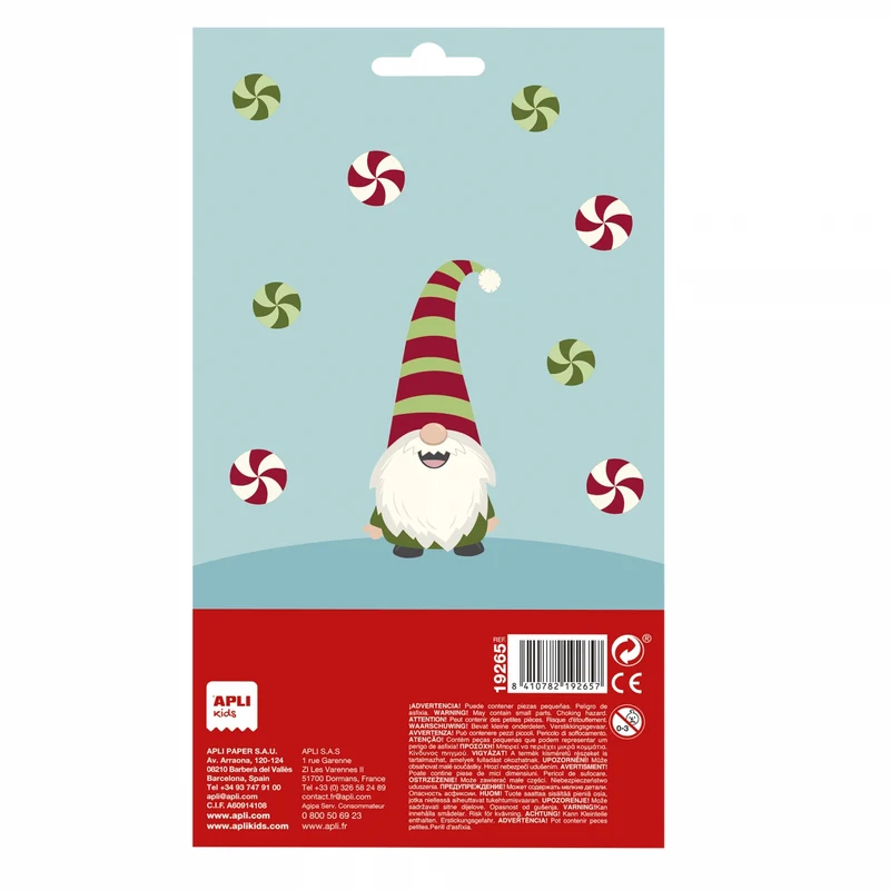 Weihnachtsaufkleber – Ho ho ho