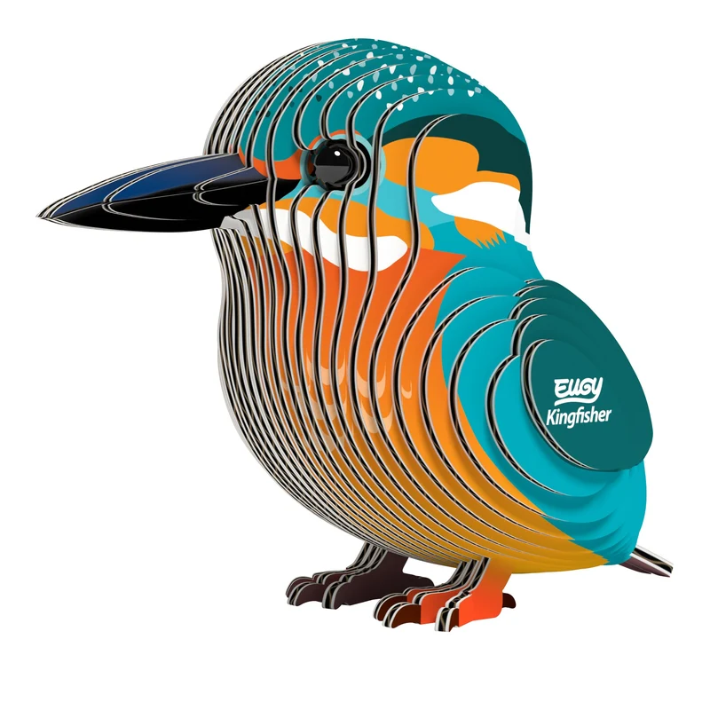Öko-Puzzle 3D – Eisvogel