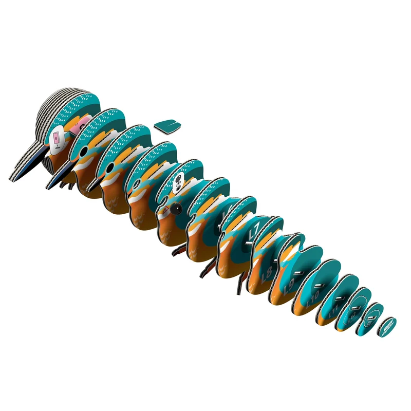 Öko-Puzzle 3D – Eisvogel