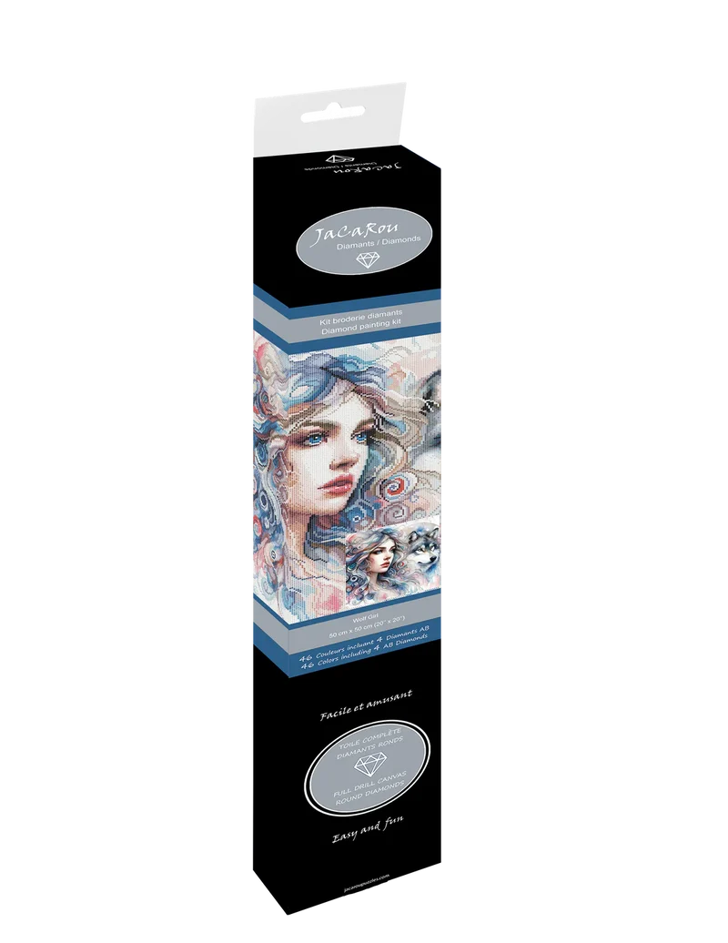 Diamond Painting - Wolf Girl