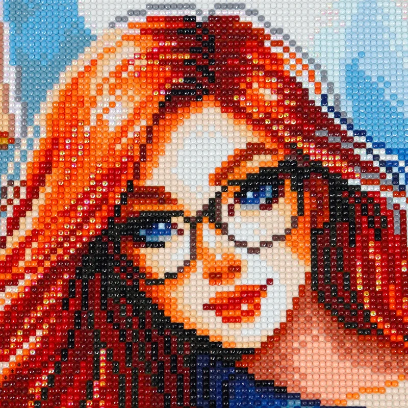 Diamond Painting - Reading a Book