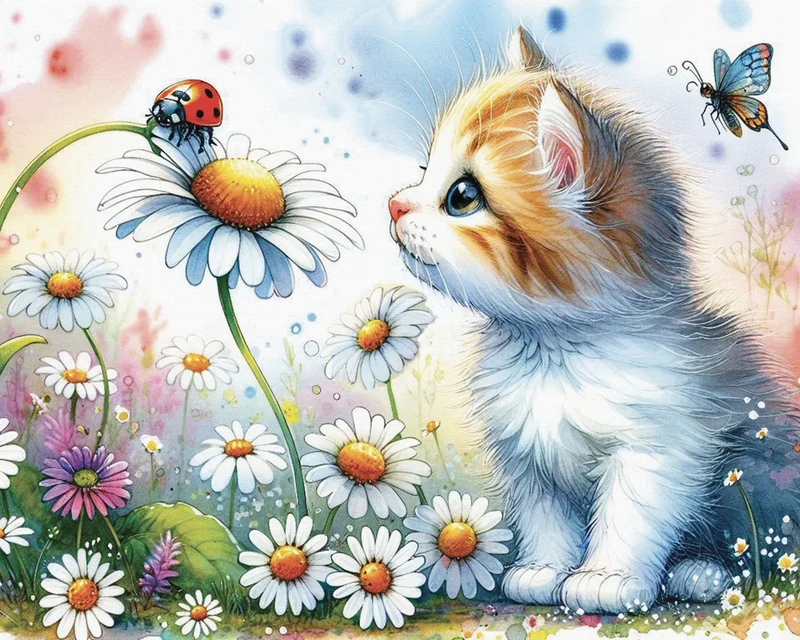 Diamond Painting - Contemplation