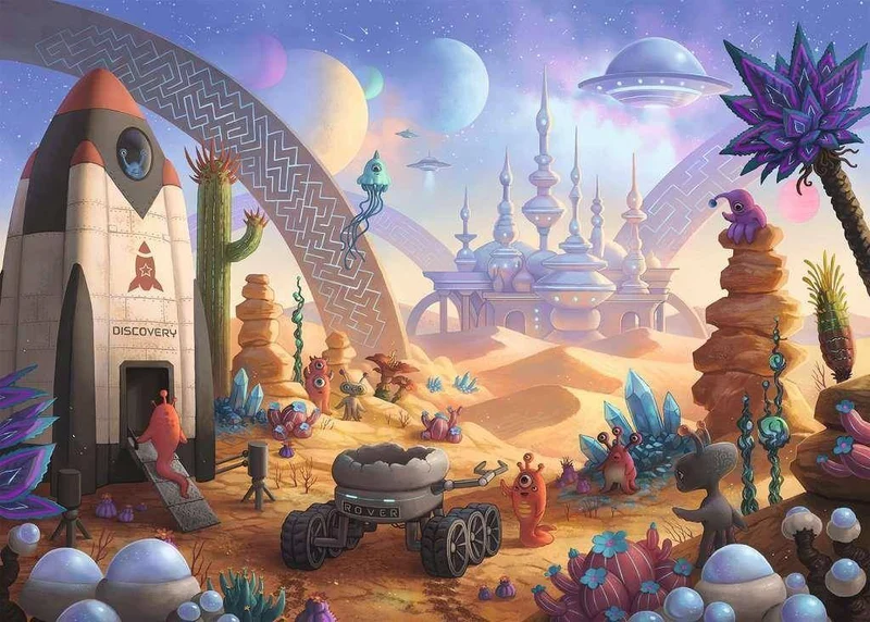 EXIT Puzzle Kids: Die Weltraummission (368 Teile)