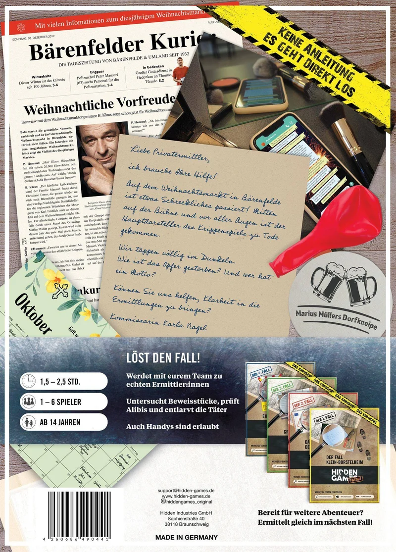 Hidden Games Tatort: Eiskaltes Verbrechen (6. Fall)