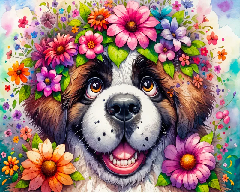 Diamond Painting - St-Bernard