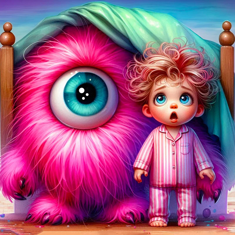 Diamond Painting - My Pink Monster