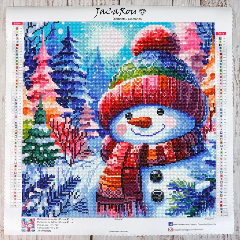 Diamond Painting - Snowman