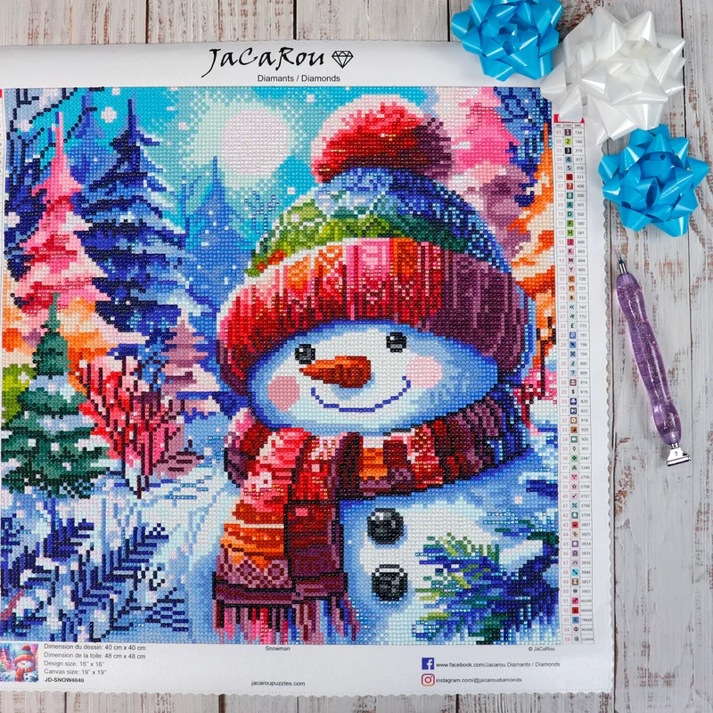 Diamond Painting - Snowman