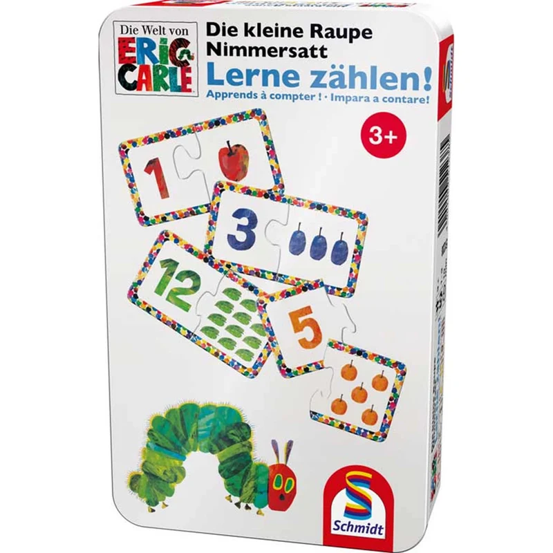 Schmidt Die Kleine Raupe Nimmersatt, Lerne zählen!