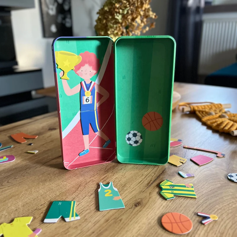 Magnetisches Puzzlespiel Mix&Match – Sport