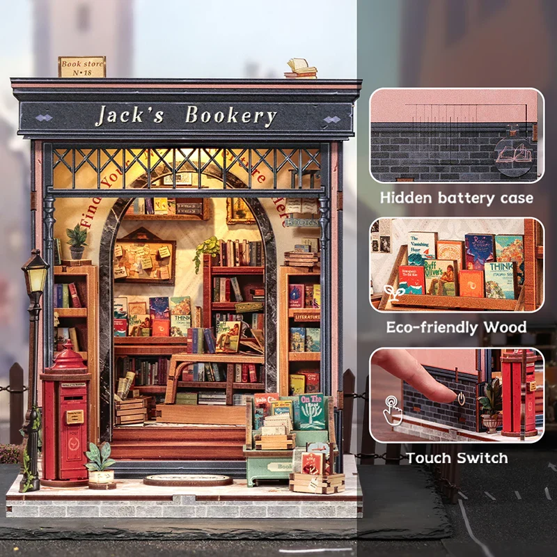 Book Nook - Jack's Bookery (Wood)